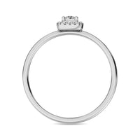 Thumbnail for Diamond 1/5 ct tw Round Cut Fashion Ring in 10K White Gold