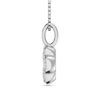 Thumbnail for Diamond Clover Pendant 1/3 ct tw in 14K White Gold