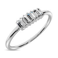 Thumbnail for Diamond 1/10 Ct.Tw. Fashion Ring in 14K White Gold