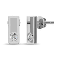 Thumbnail for Diamond 1/20 ct tw Fashion Earrings in Sterling Silver