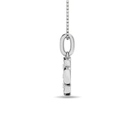 Thumbnail for Diamond 1/10 ct tw Fashion Pendant in 10K White Gold