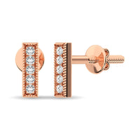 Thumbnail for Diamond 1/20 ct tw Fashion Earrings  in 10K Rose Gold