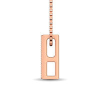 Thumbnail for Diamond 1/20 ct tw Fashion Pendant in 10K Rose Gold