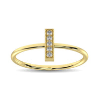 Thumbnail for Diamond 1/20 Ct.Tw. Fashion Ring in 10K Yellow Gold