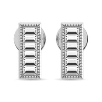Thumbnail for Diamond 1/20 Ct.Tw. Fashion Earrings in 10K White Gold