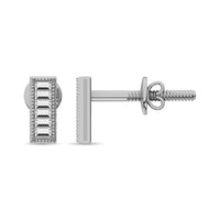 Thumbnail for Diamond 1/20 Ct.Tw. Fashion Earrings in 10K White Gold
