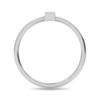 Thumbnail for Diamond 1/20 ct tw Baguette Cut Fashion Ring in 10K White Gold
