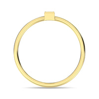 Thumbnail for Diamond 1/20 ct tw Baguette Cut Fashion Ring in 10K Yellow Gold
