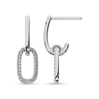 Thumbnail for Diamond Fashion Earrings 1/5 ct tw in 14K White Gold