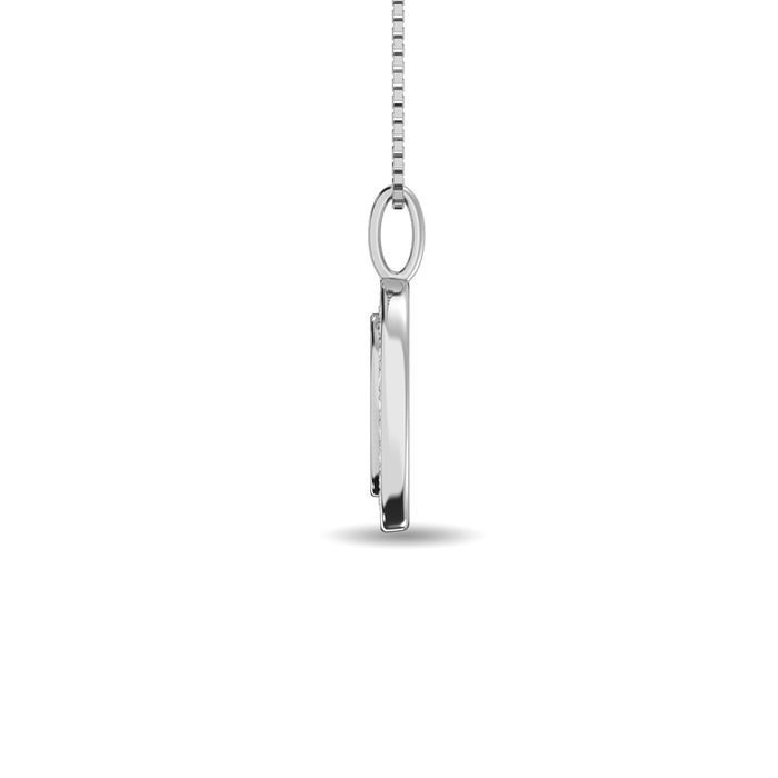 Diamond 1/10 ct tw Fashion Pendant in Sterling Silver