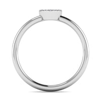 Thumbnail for Diamond 1/20 ct tw Heart Ring in 10K White Gold
