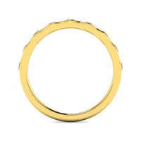 Thumbnail for Diamond 1/10 ct tw Stackable Ring in 10K Yellow Gold