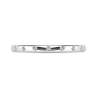 Thumbnail for Diamond 1/10 ct tw Stackable Ring in 14K White Gold