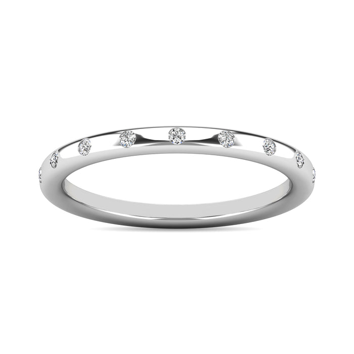 Diamond 1/10 ct tw Stackable Ring in 14K White Gold