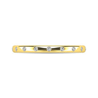 Thumbnail for Diamond 1/10 ct tw Stackable Ring in 14K Yellow Gold