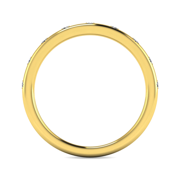 Diamond 1/10 ct tw Stackable Ring in 14K Yellow Gold