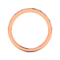 Thumbnail for Diamond 1/10 ct tw Stackable Ring in 10K Rose Gold