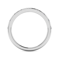 Thumbnail for Diamond 1/10 ct tw Stackable Ring in 10K White Gold