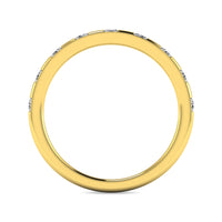 Thumbnail for Diamond 1/10 ct tw Stackable Ring in 10K Yellow Gold