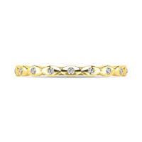 Thumbnail for Diamond 1/10 ct tw Stackable Ring in 14K Yellow Gold