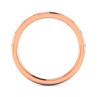 Thumbnail for Diamond 1/10 ct tw Stackable Ring in 10K Rose Gold
