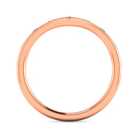 Thumbnail for Diamond 1/10 ct tw Stackable Ring in 10K Rose Gold
