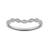 Thumbnail for Diamond 1/20 ct tw Stackable Ring in 10K White Gold