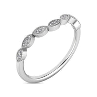 Thumbnail for Diamond 1/20 ct tw Stackable Ring in 10K White Gold