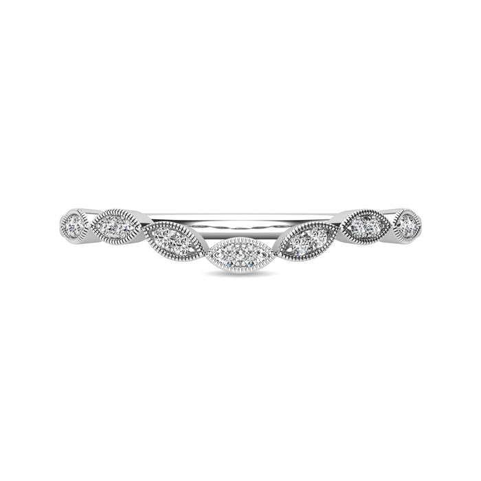 Diamond 1/20 ct tw Stackable Ring in 14K White Gold