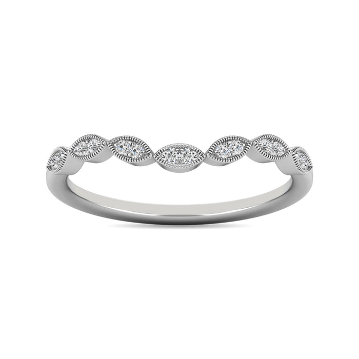 Diamond 1/20 ct tw Stackable Ring in 14K White Gold