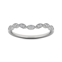 Thumbnail for Diamond 1/20 ct tw Stackable Ring in 14K White Gold