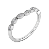 Thumbnail for Diamond 1/20 ct tw Stackable Ring in 14K White Gold