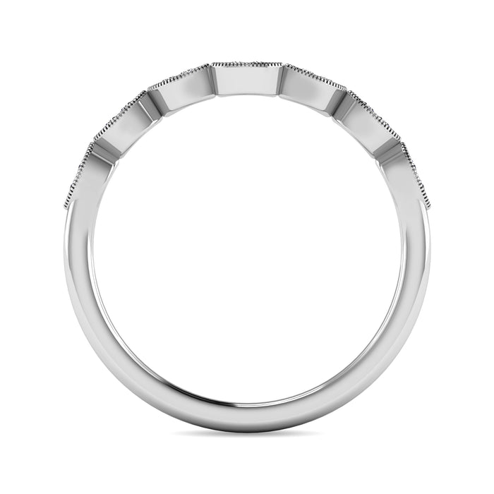 Diamond 1/20 ct tw Stackable Ring in 14K White Gold