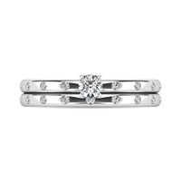 Thumbnail for Diamond 1/3 ct tw Bridal Ring in 10K White Gold