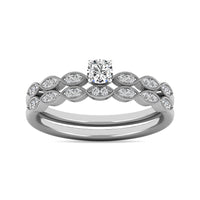 Thumbnail for Diamond 1/3 ct tw Bridal Ring in 10K White Gold