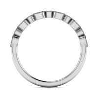 Thumbnail for Diamond 1/10 ct tw Stackable Ring in 10K White Gold