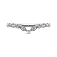 Thumbnail for Diamond 1/10 ct tw Anniversary Band in 10K White Gold