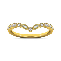 Thumbnail for Diamond 1/10 ct tw Anniversary Band in 10K Yellow Gold
