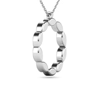 Thumbnail for Diamond 1/10 ct tw Fashion Pendant in 10K White Gold