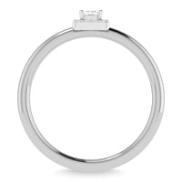 Thumbnail for Diamond 1/6 Ct.Tw. Princess Promise Ring in 14K White Gold