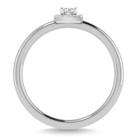 Thumbnail for Diamond 1/6 Ct.Tw. Round Cut Promise Ring in 14K White Gold