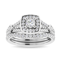 Thumbnail for Diamond 3/4 Ct.Tw. Round Cut Engagement Ring in 14K White Gold
