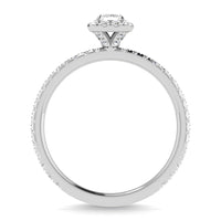 Thumbnail for Diamond 3/4 Ct.Tw. Princess Cut Engagement Ring in 14K White Gold