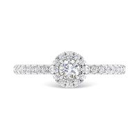 Thumbnail for Diamond 3/4 Ct.Tw. Round Cut Engagement Ring in 14K White Gold