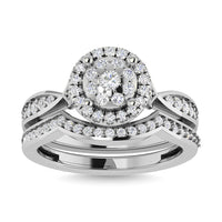 Thumbnail for Diamond 5/8 Ct.Tw. Bridal Ring in 14K White Gold