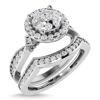 Thumbnail for Diamond 5/8 Ct.Tw. Bridal Ring in 14K White Gold