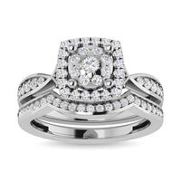 Thumbnail for Diamond 5/8 Ct.Tw. Bridal Ring in 14K White Gold
