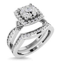 Thumbnail for Diamond 5/8 Ct.Tw. Bridal Ring in 14K White Gold