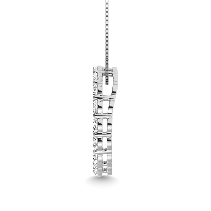 Diamond 1 ct tw Fashion Pendant in 14K White Gold