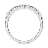 Thumbnail for Diamond 3 ct tw Round Cut Three Row Ring in 14K White Gold